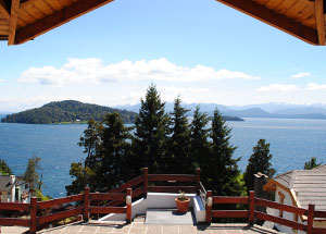 Vista al Lago Nahuel Huapi